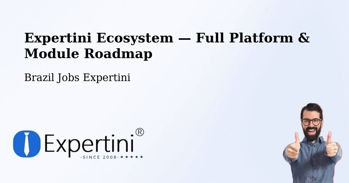 Expertini Ecosystem — Full Platform & Module Roadmap – Uniflor